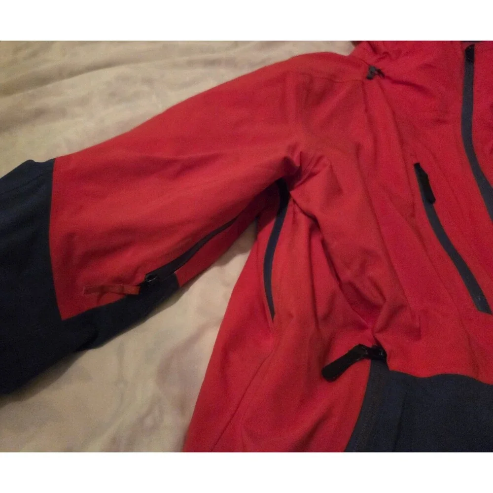 The North Face Mens Anonym Jacket Centennial Rare Red & Shady Blue Men's Size M
